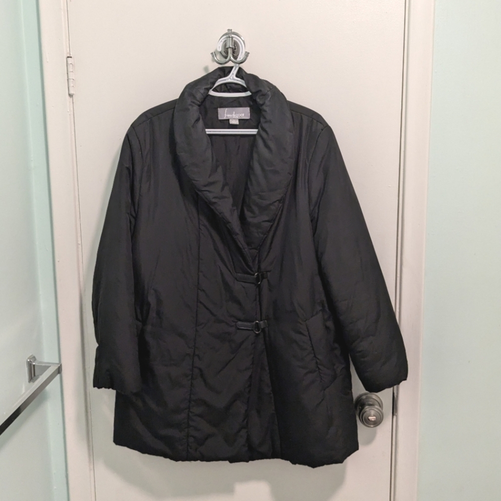 Vintage Black Puffer Coat